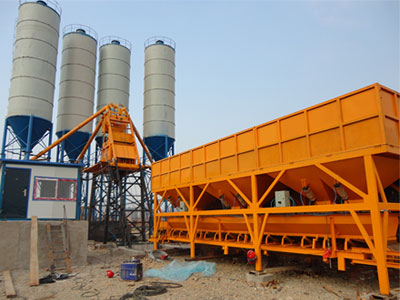 HZS75 CONCRETE BATCHING PLANT