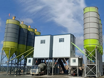 HZS120 CONCRETE BATCHING PLANT