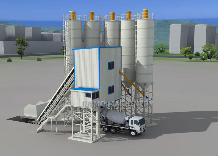 concrete mixing plant