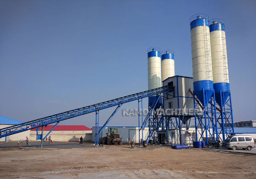 concrete mixing plant