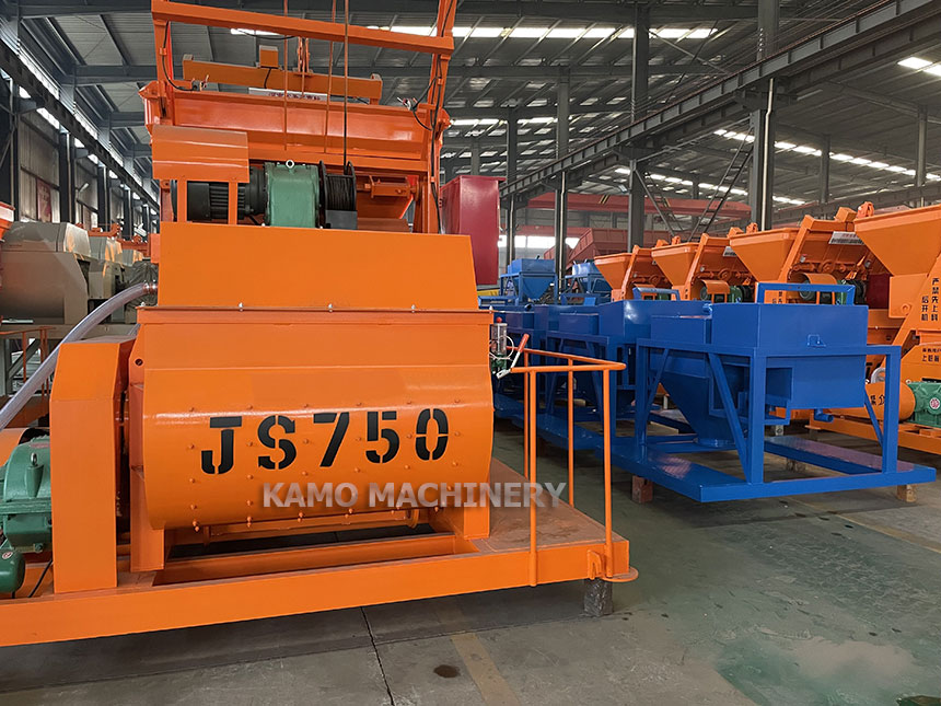 JS750 concrete mixer