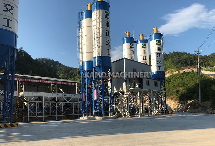 concrete mixing plant