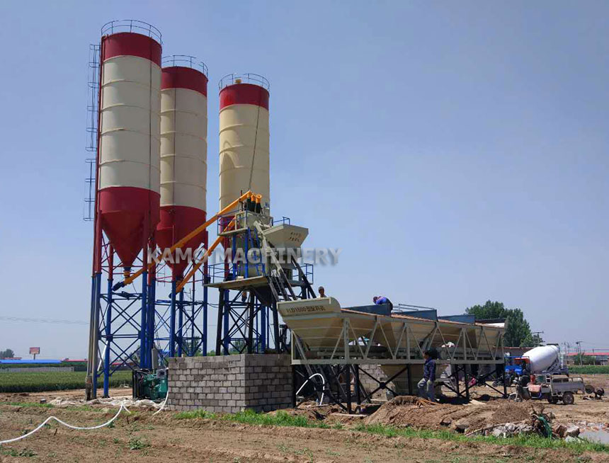 concrete mixing plant