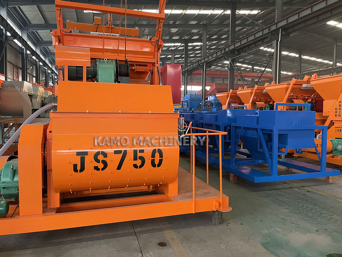 JS750 concrete mixer