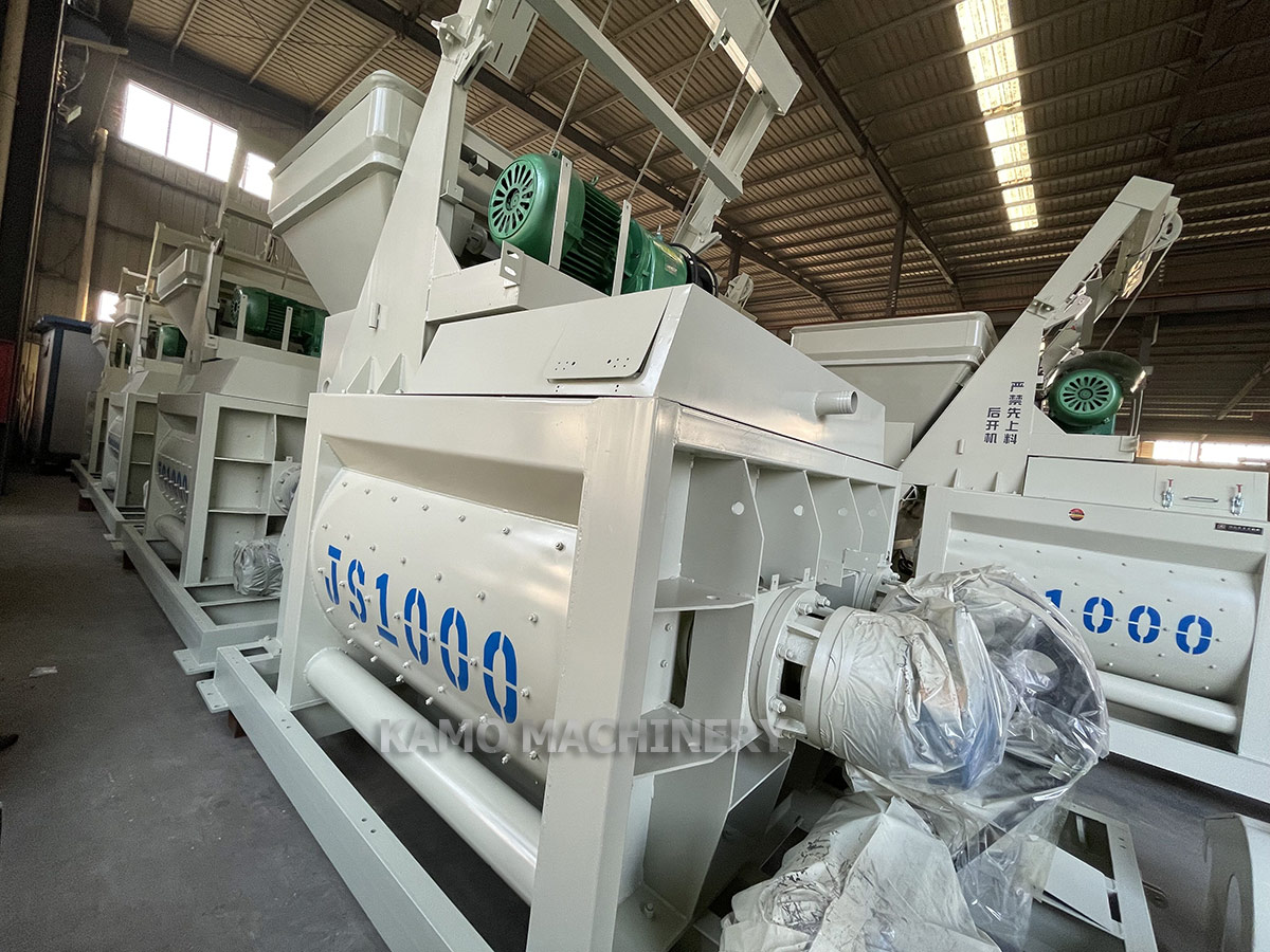 JS1000 concrete mixer