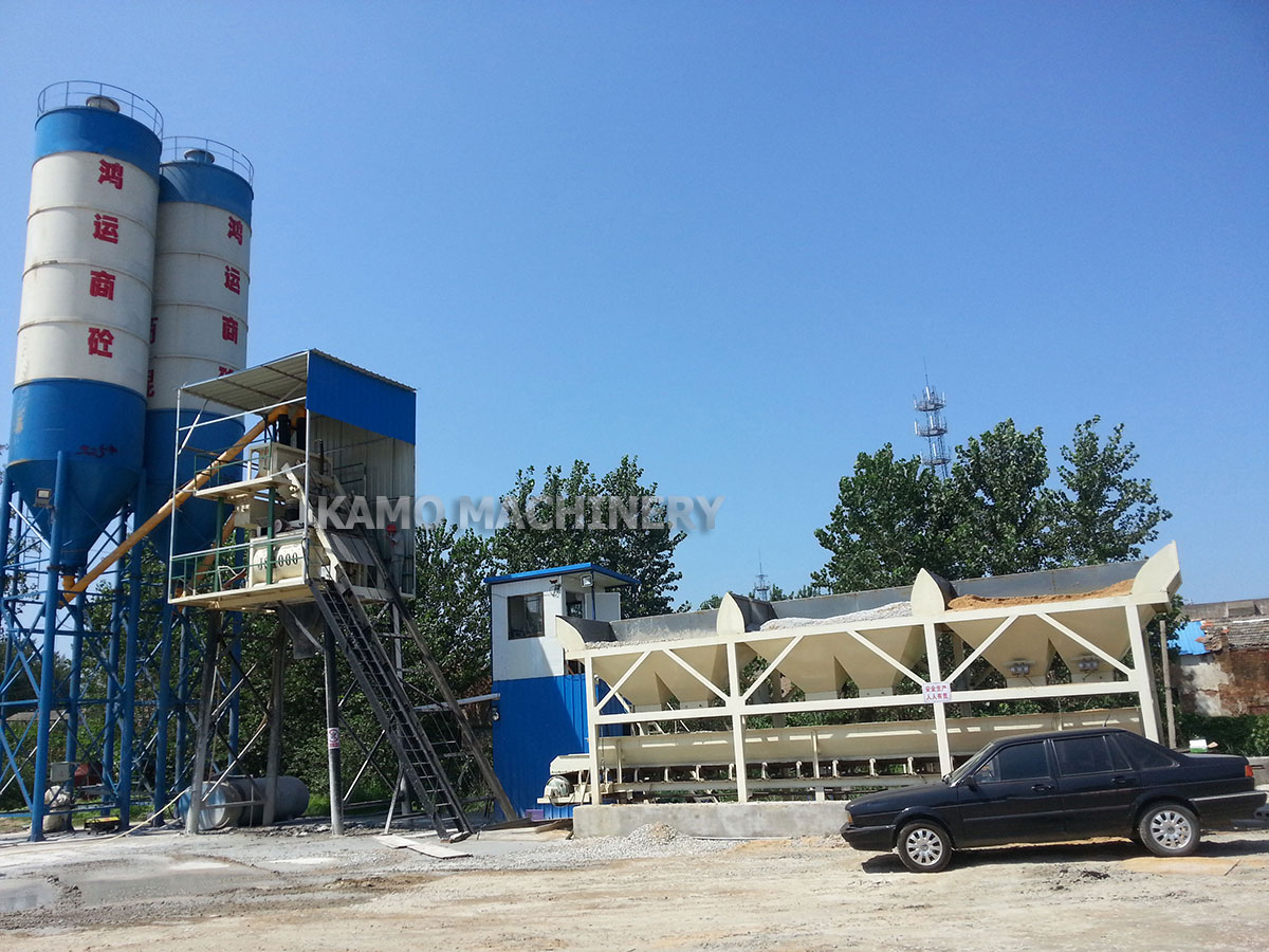 concrete mixing plant