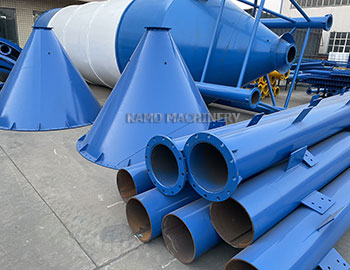 Cement silo - the right assistant of concrete mixing plant