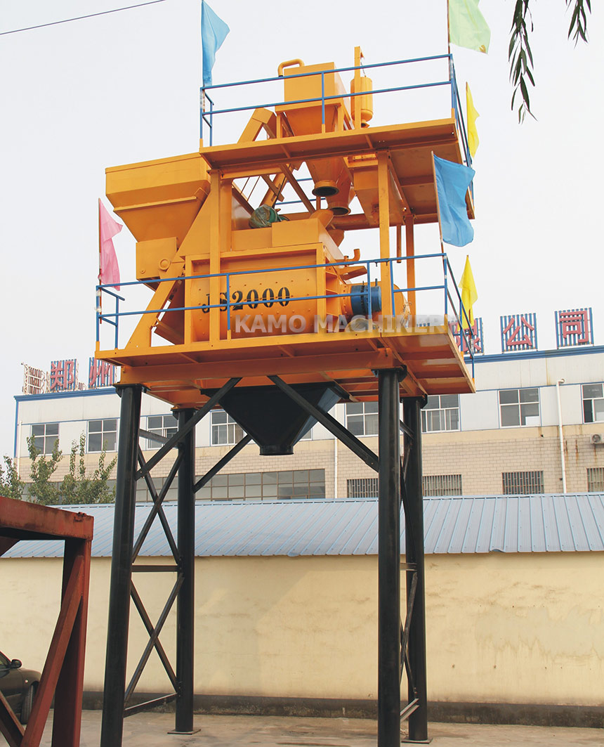 JS2000 concrete mixer