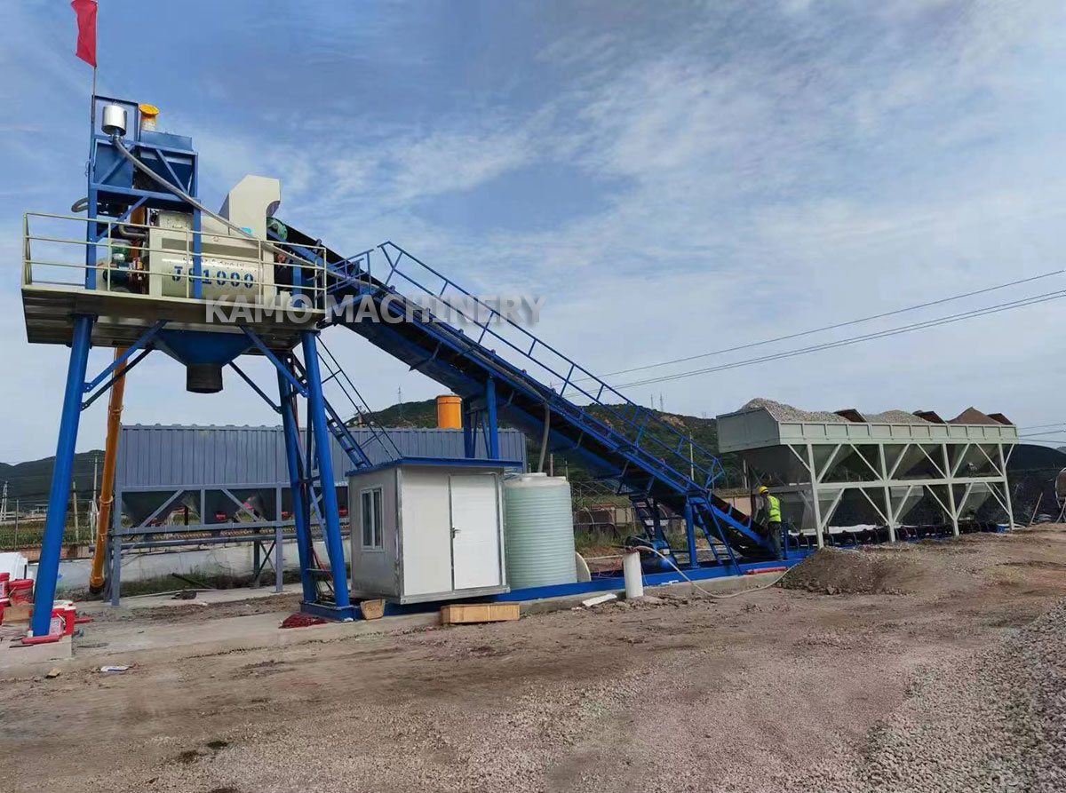 concrete mixing plant