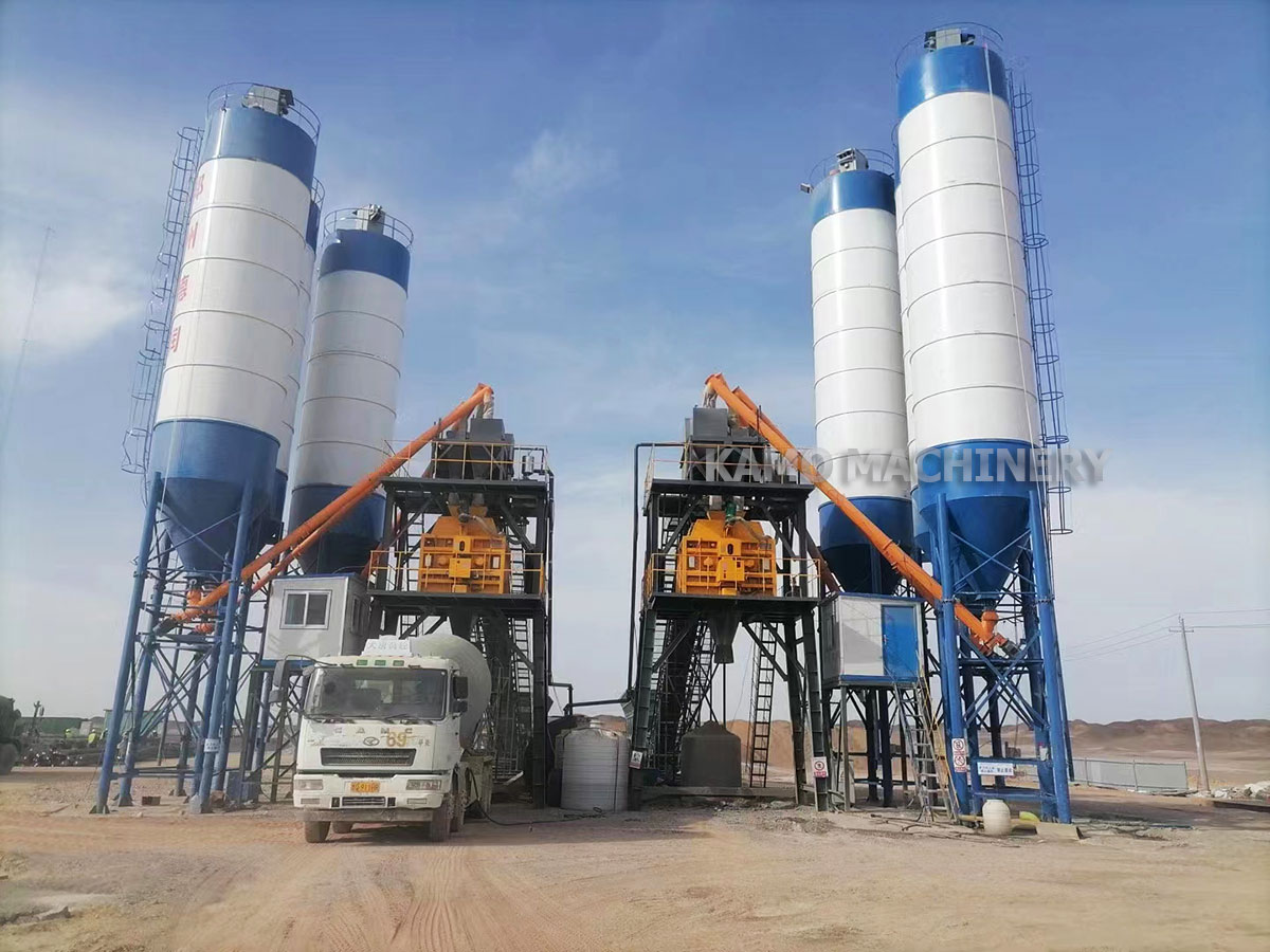 concrete mixing plant