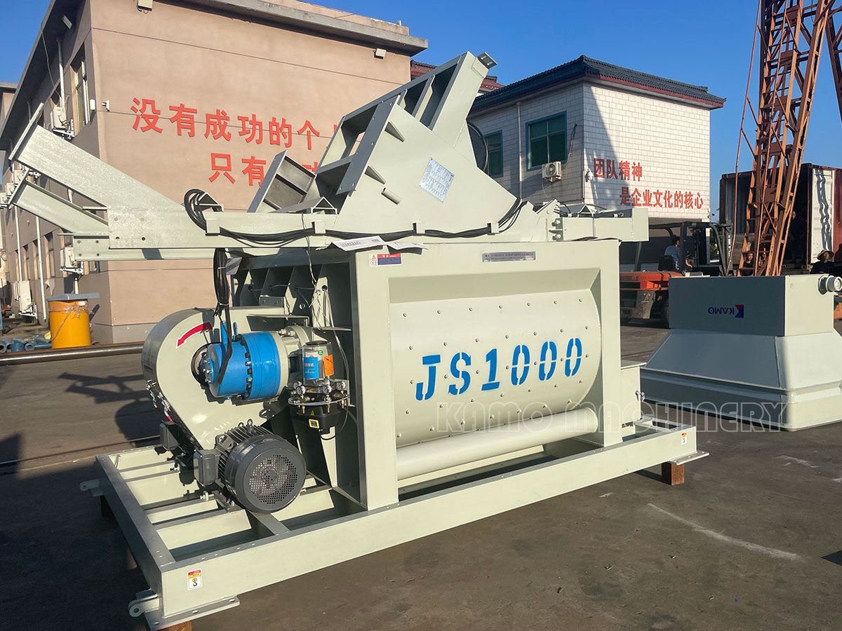 JS1000 concrete mixer