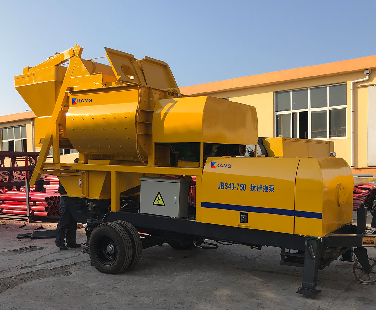 concrete mixer pump