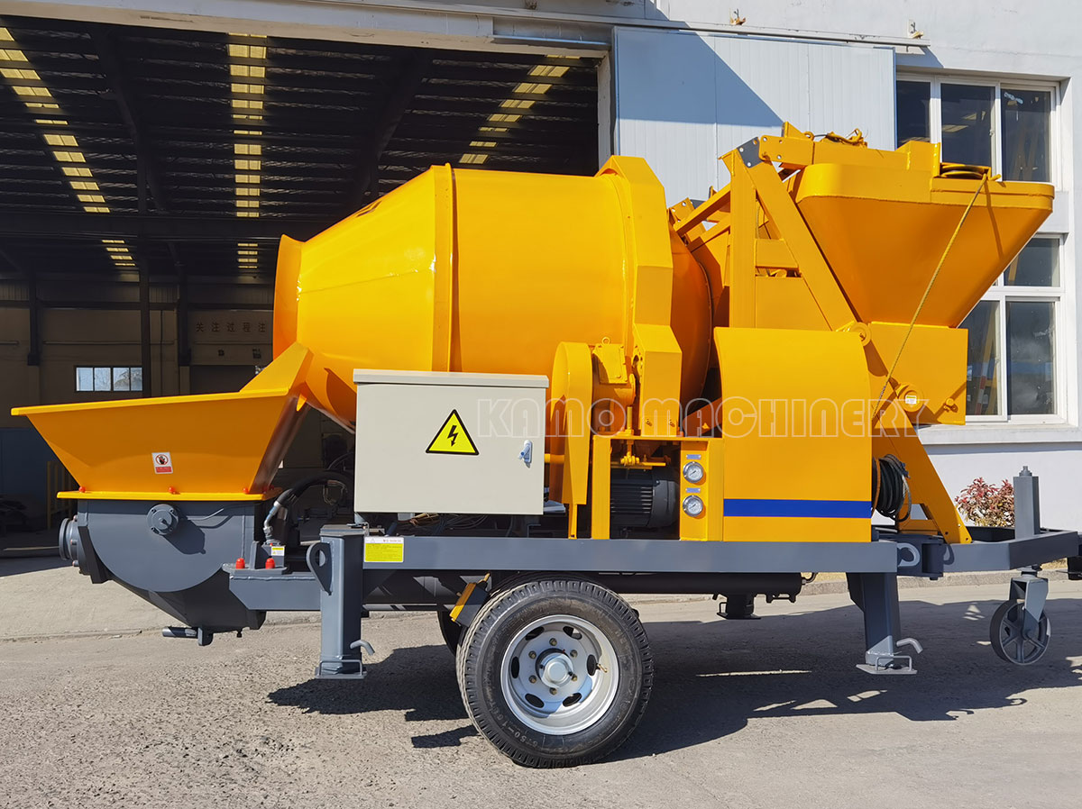 concrete mixer pump