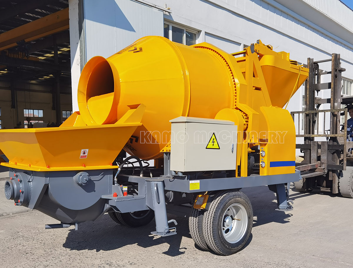 concrete mixer pump