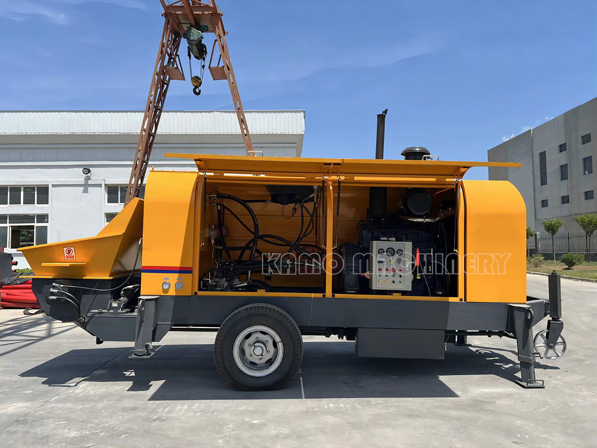 concrete mixer pump