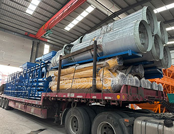 JS1500 Concrete Mixer and Equipment Shipped Successfully to Support Southeast Asia Client's New Project