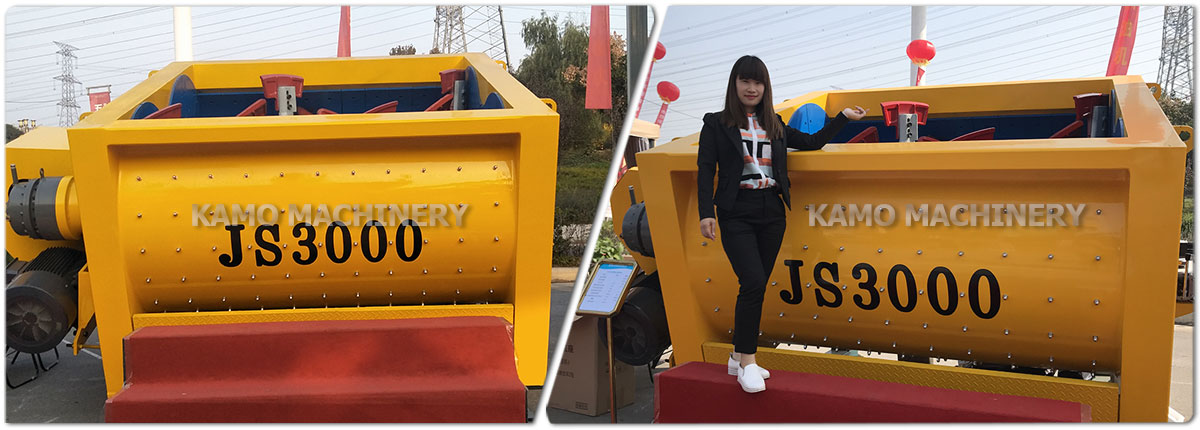 JS3000 CONCRETE MIXER