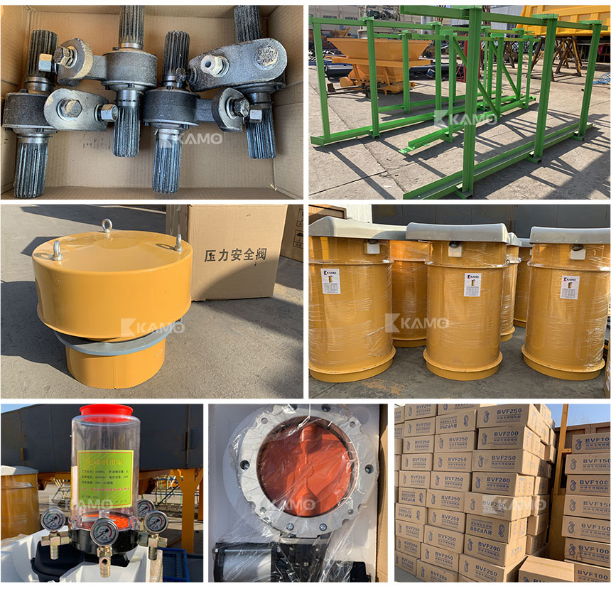 Concrete mixer accessories