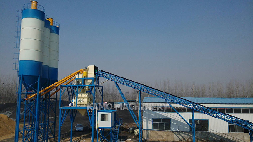 Standard Commercial Concrete Mixing Plant