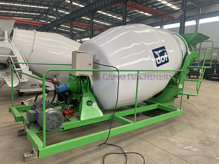 concrete mixing tank