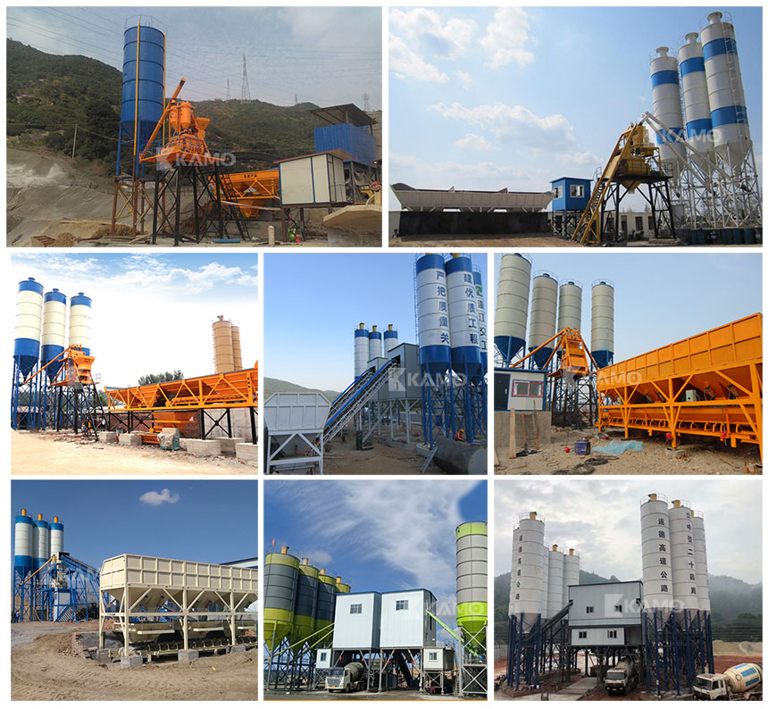 classification of concrete mixing plant