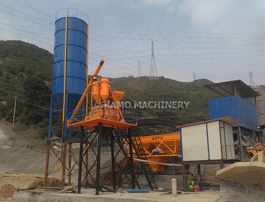 25 cubic meters concrete mixing plant