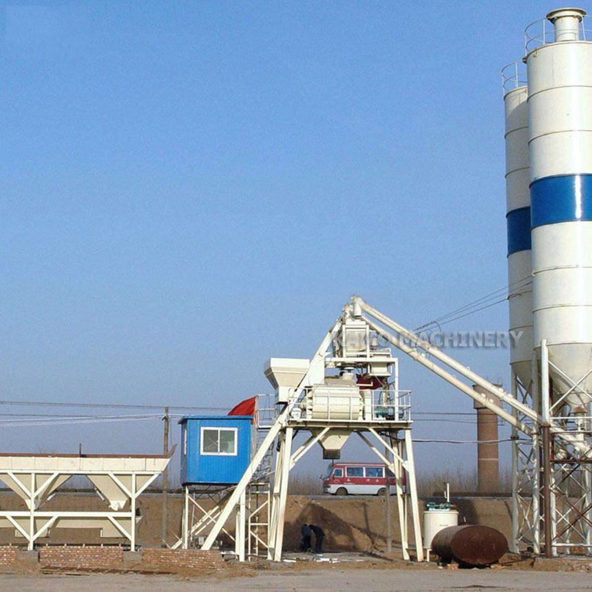 25 cubic meters concrete mixing plant