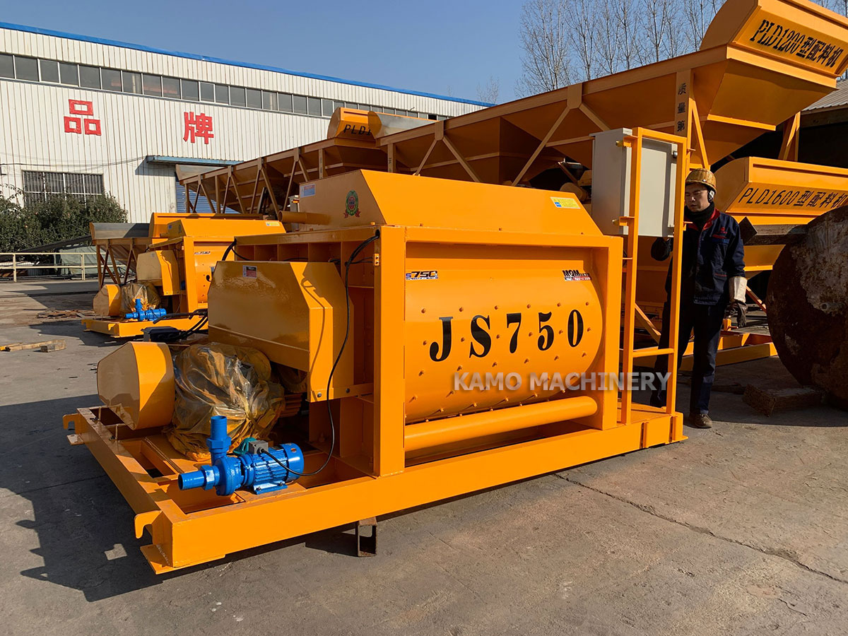 JS750 concrete mixer