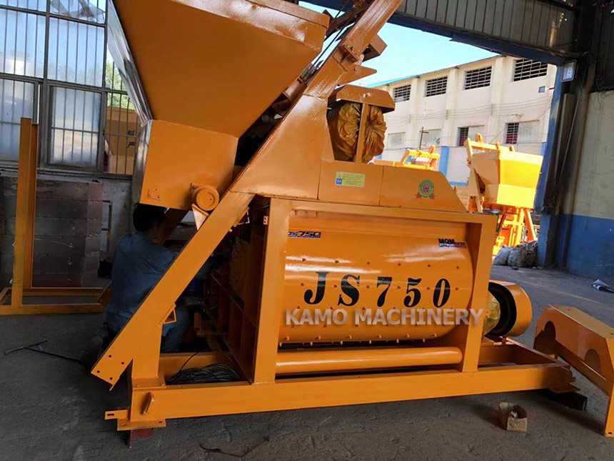 JS750 concrete mixer